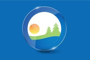 Kawartha Lakes Flag Glossy Round Button flag