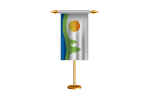 Kawartha Lakes Ceremonial Flag Vector Free flag