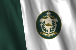 National Flag of Kitchener flag