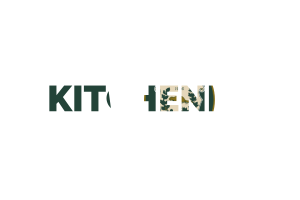 Kitchener Text Art flag