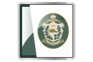 Kitchener Flag Square icon flag