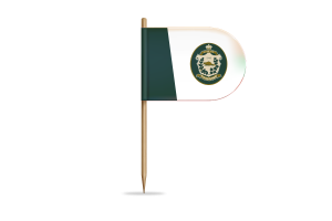 Kitchener Flag for Desk, Table flag