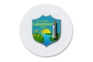 Lakeshore Flag Vector Art flag