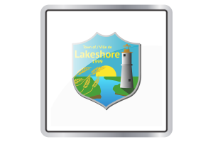 Lakeshore Flag Square icon flag