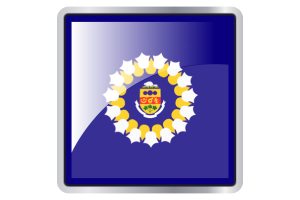 Icône Carrée du Drapeau d'Oshawa flag