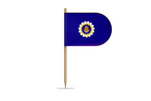 Drapeau d'Oshawa pour bureau, table flag