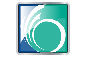 Icône carrée du drapeau d'Ottawa flag