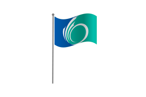 Drapeau flottant d'Ottawa flag