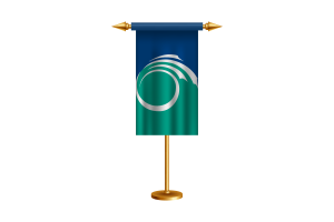 Drapeau cérémoniel d'Ottawa vecteur gratuit flag