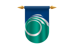 Images vecteur d'emblème du drapeau d'Ottawa flag