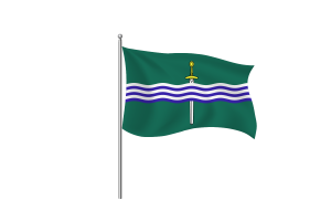 Peterborough Flag Clipart flag