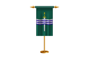 Peterborough Ceremonial Flag Vector Free flag