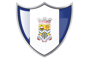 Escudo con la Bandera de Sarnia flag