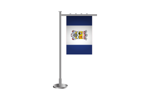 Bandera de Sarnia en 3D flag