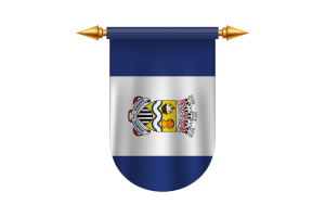 Imágenes vectoriales del emblema de la bandera de Sarnia flag