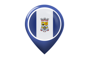 Icono de Pin de Mapa de la Bandera de Sarnia flag