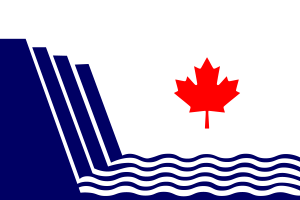 Emblem of Scarborough flag