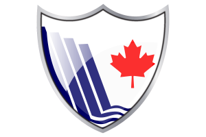 Shield with Flag of Scarborough flag