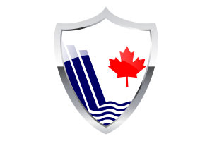 Scarborough Flag with Medieval Heater Shield flag