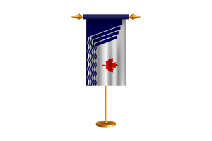 Scarborough Ceremonial Flag Vector Free flag