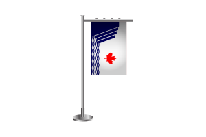 3d Scarborough Standing Flag flag