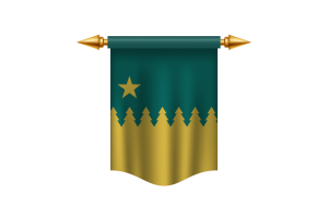 Sudbury Flag Royal Banner flag