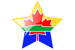 Thunder Bay Flag Star Icon flag