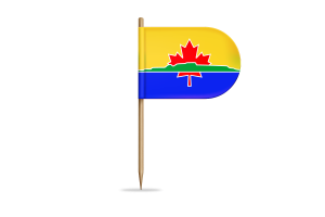 Thunder Bay Flag for Desk, Table flag