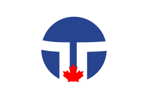 Toronto Flag Circle Vector Free flag