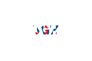 Vaughan Text Art flag
