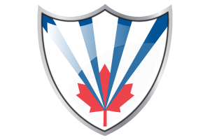 Shield with Flag of Vaughan flag