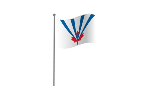 Waving Flag of Vaughan flag