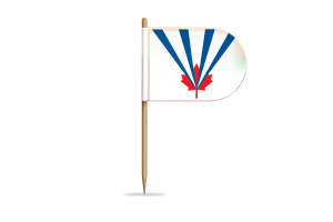 Vaughan Flag for Desk, Table flag