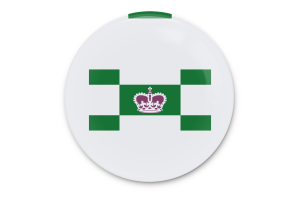 Arte vectorial de la bandera de Charlottetown flag