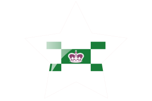 Ícono de estrella de la bandera de Charlottetown flag