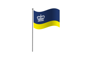 Waving Flag of Regina flag