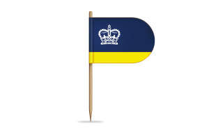 Regina Flag for Desk, Table flag