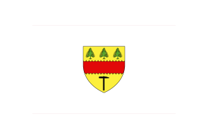 Drapeau de Chibougamau Illustration Vecteur flag