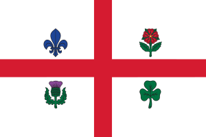 Drapeau de Montréal flag
