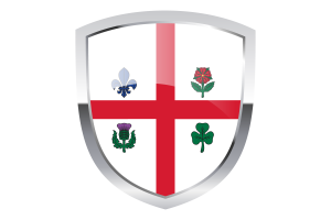 Clipart Drapeau National de Montréal flag