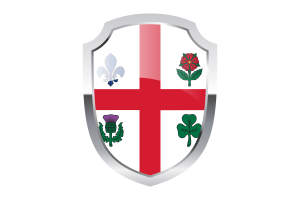 Logo du Bouclier de Montréal flag