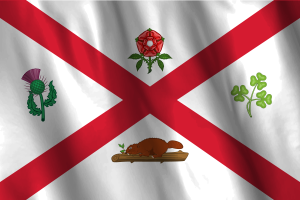 National Flag of Montreal flag