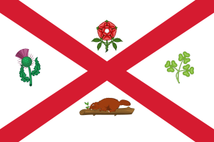 Emblem of Montreal flag