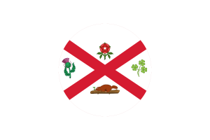 Montreal Flag Circle Vector Free flag