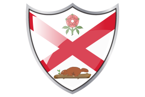 Shield with Flag of Montreal flag