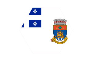 Quebec Flag Vector Free | SVG and PNG flag