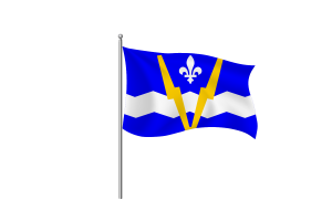 Shawinigan Flag Clipart flag