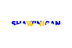 Shawinigan Text Art flag