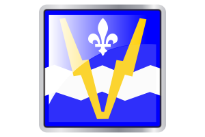 Shawinigan Flag Square icon flag