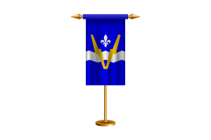Shawinigan Ceremonial Flag Vector Free flag